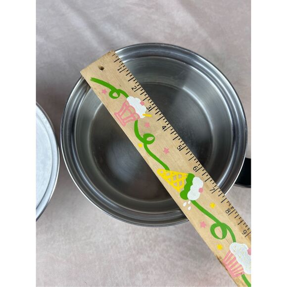 Chef’s Ware Townecraft Saucepan Pot With Lid Stainless Steel Tri Ply - Picture 10 of 10